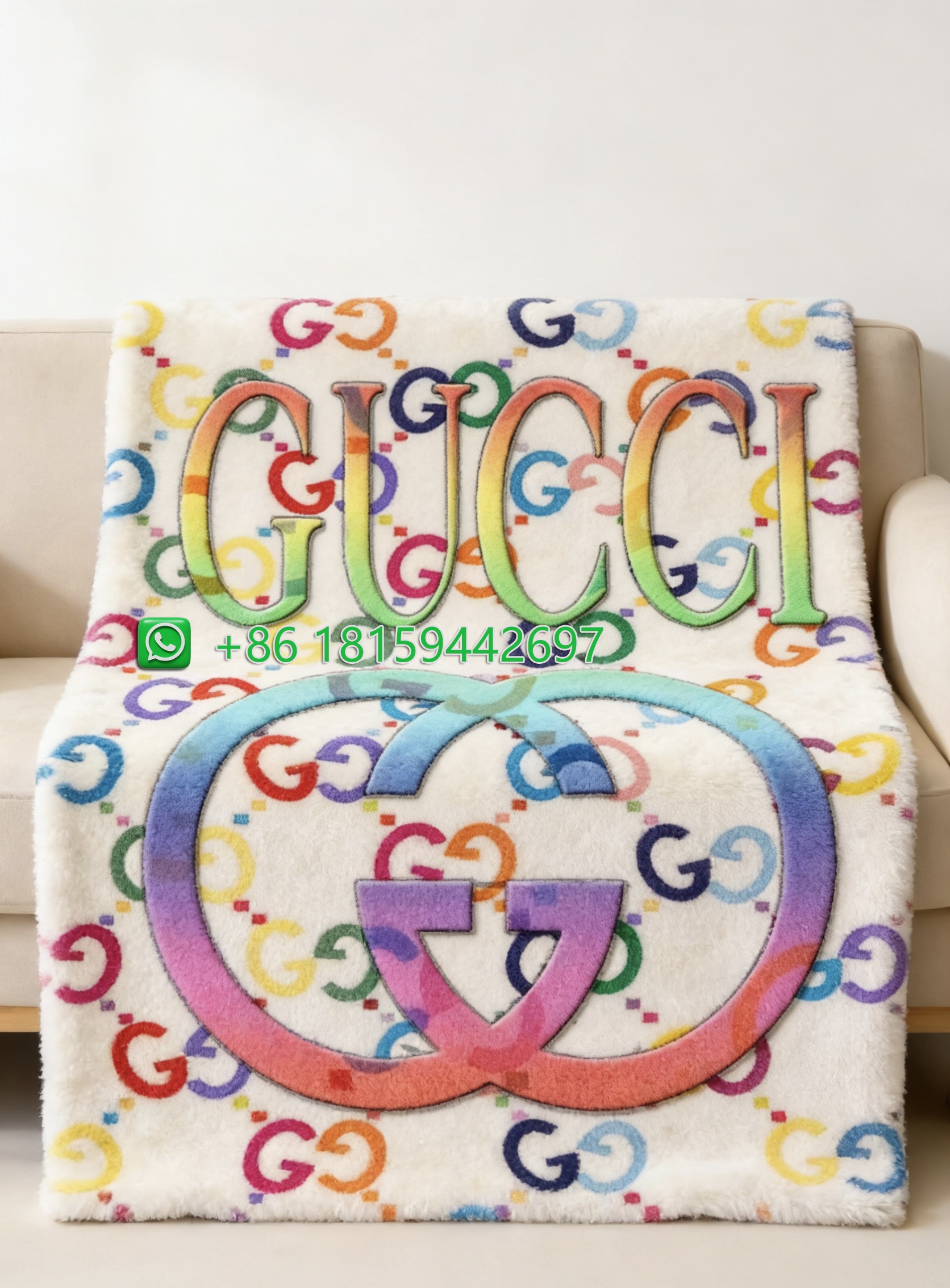 Gucci Throw Blankets